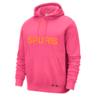 San Antonio Spurs City Edition Men's Nike Club Hoodie 'Dynamic Pink'