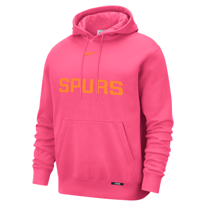 San Antonio Spurs City Edition Men's Nike Club Hoodie 'Dynamic Pink'