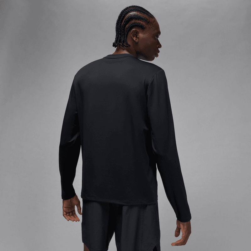 Jordan Flightweight Sport Men's Dri-FIT Long-Sleeve Top 'Black'