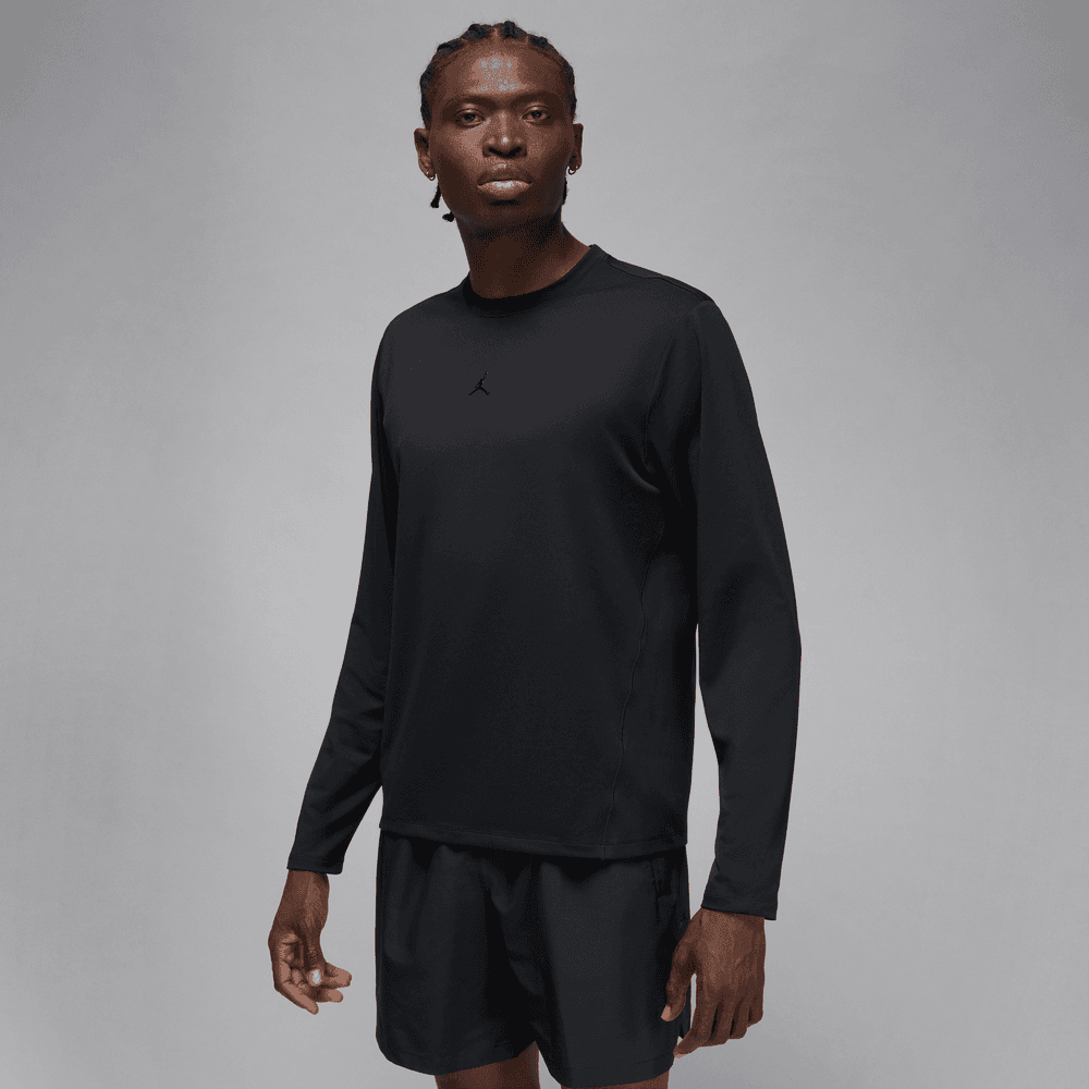 Jordan Flightweight Sport Men's Dri-FIT Long-Sleeve Top 'Black'