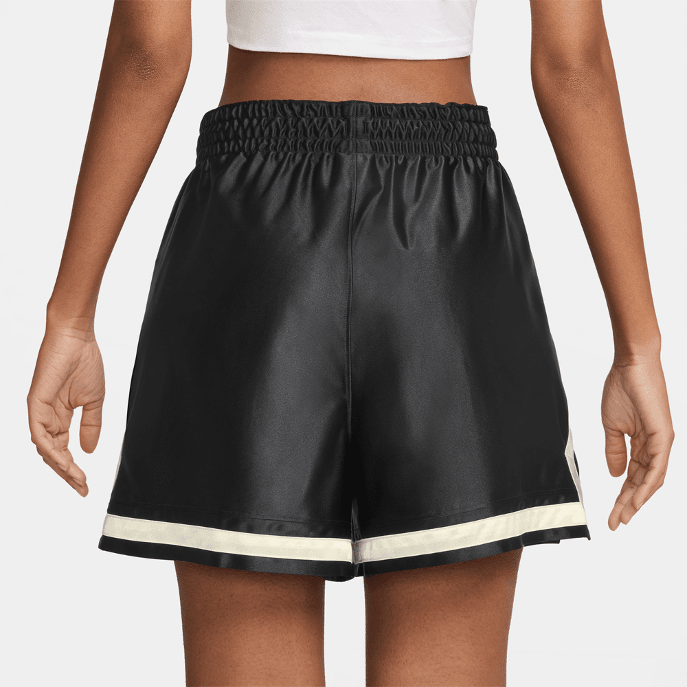 Jordan Sport Women's Dri-FIT 4" Diamond Shorts 'Black/Sail'