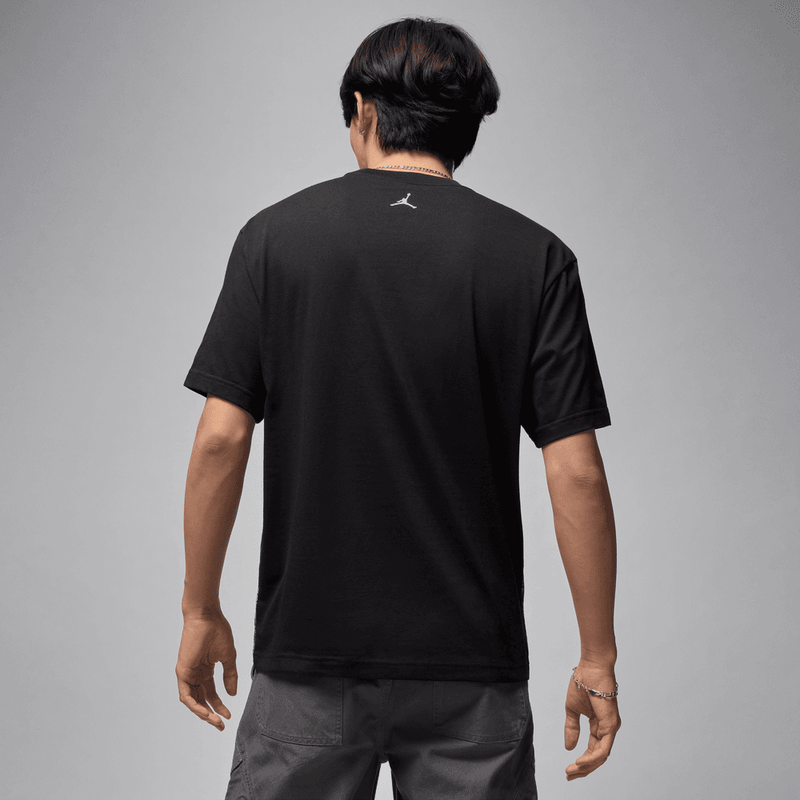 Jordan Brooklyn Men's Collegiate Graphic T-Shirt 'Black/Sail'