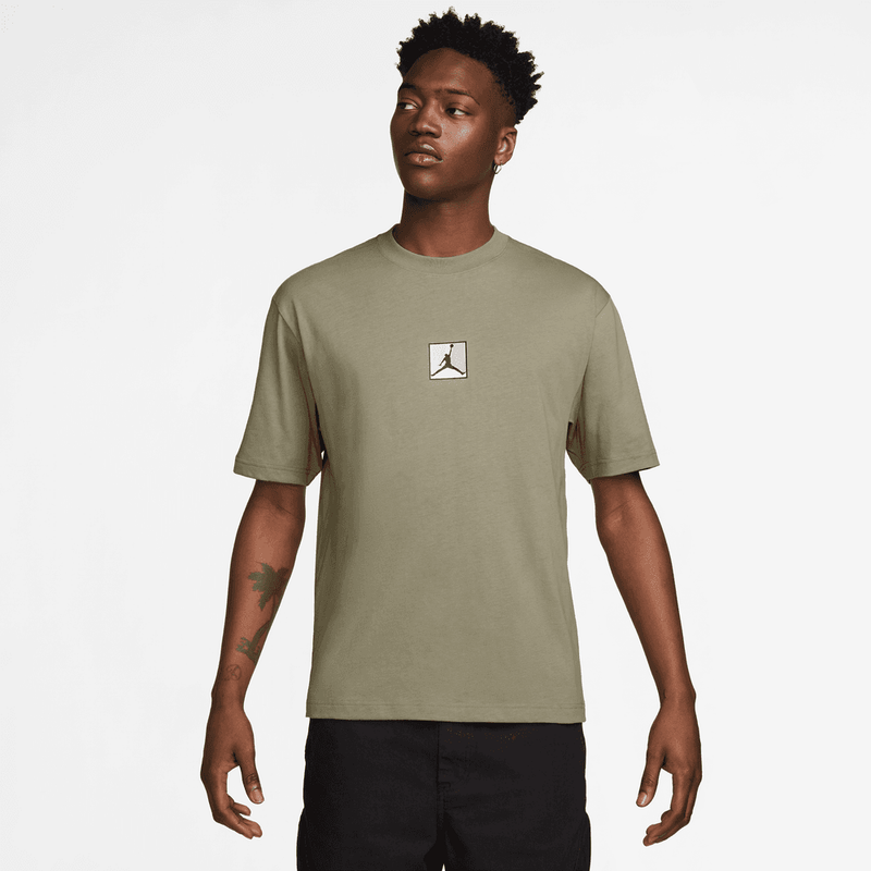 Jordan Brooklyn Men's T-Shirt 'Medium Khaki'