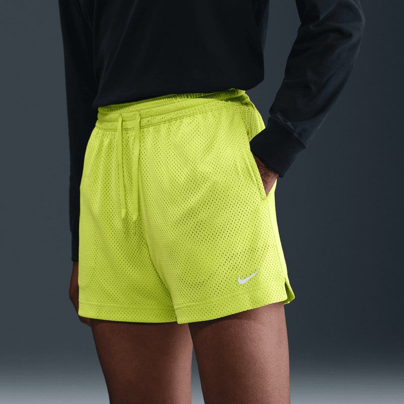 Nike Essential Women's Dri-FIT Mesh Basketball Shorts 'Cyber'