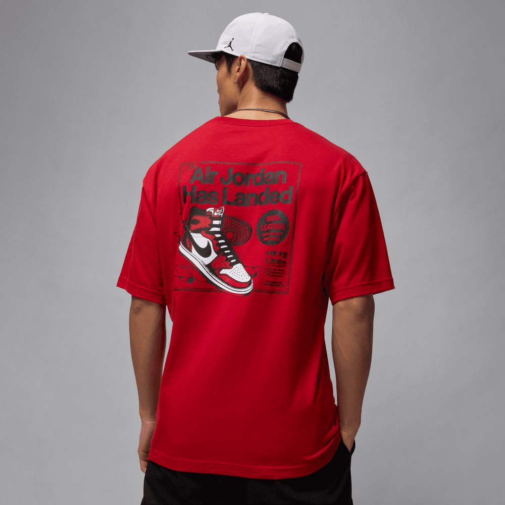 Jordan AJ1 Men's T-Shirt 'Red'