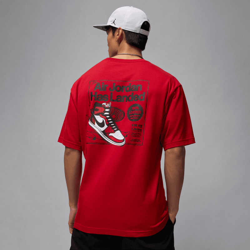Jordan AJ1 Men's T-Shirt 'Red'