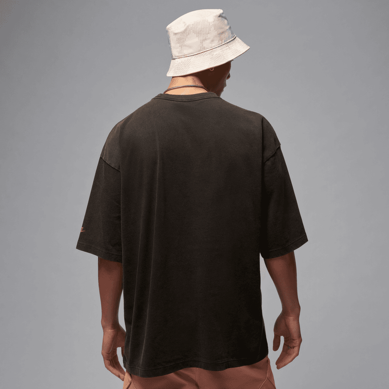 Jordan Men's Oversized Reissue T-Shirt 'Black/Gym Red'