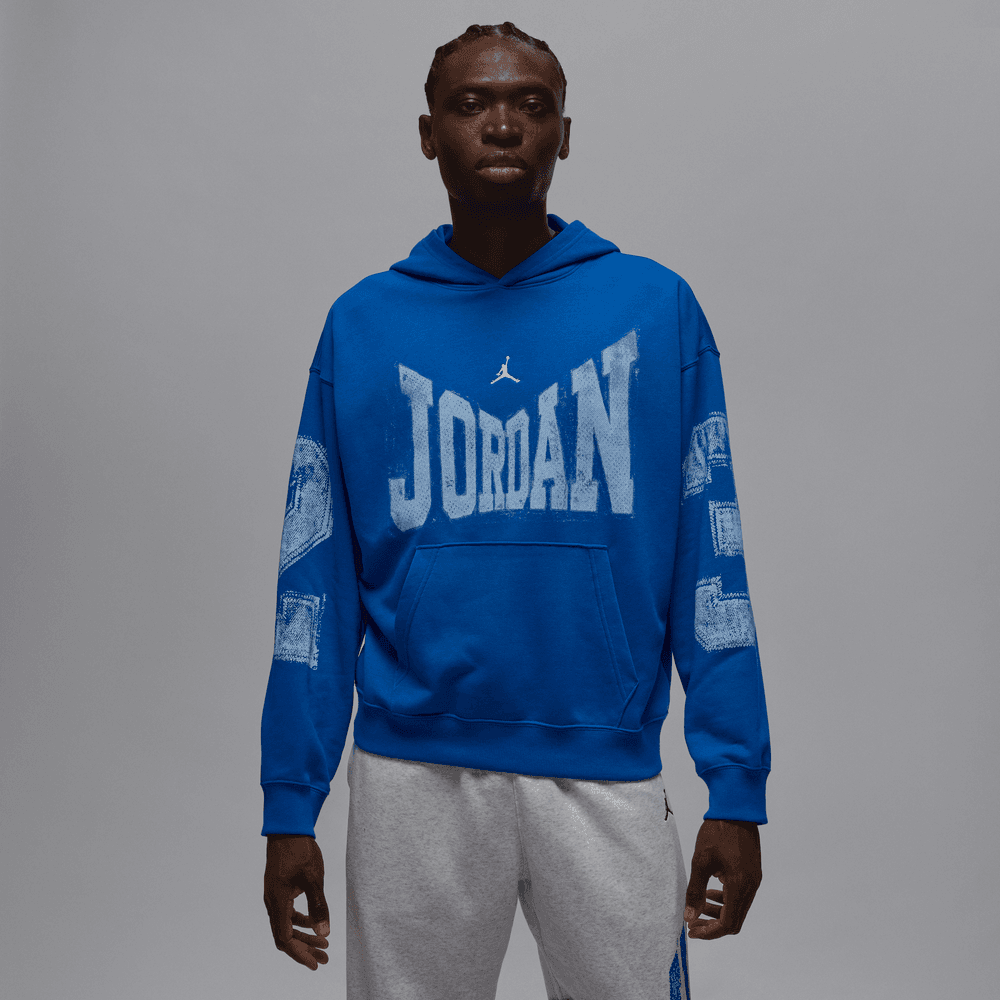 Jordan Brooklyn Men's Collegiate Pullover Hoodie 'Sport Blue'