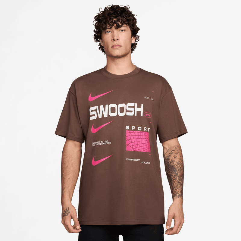 Nike Sportswear Max90 T-Shirt 'Fauna Brown'