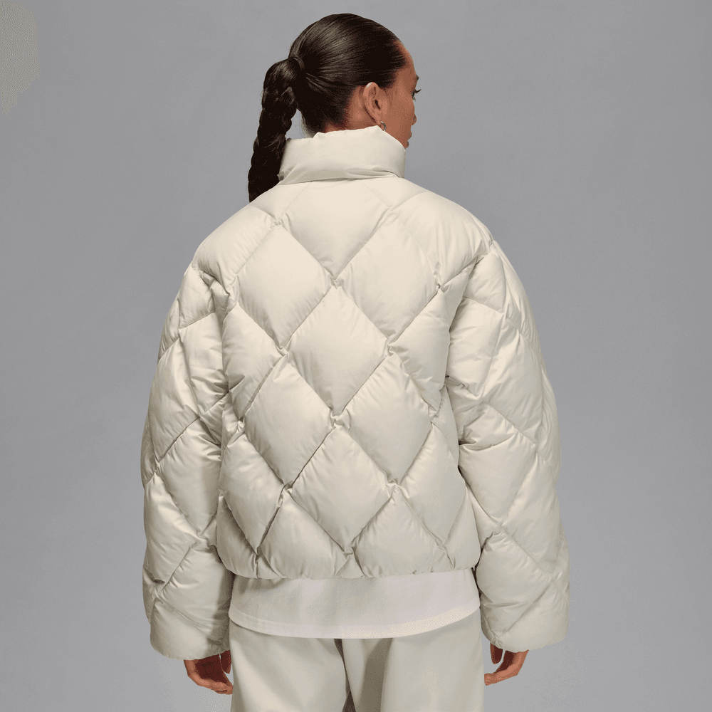 Jordan Brooklyn Women's Quilted Puffer Jacket 'Orewood'