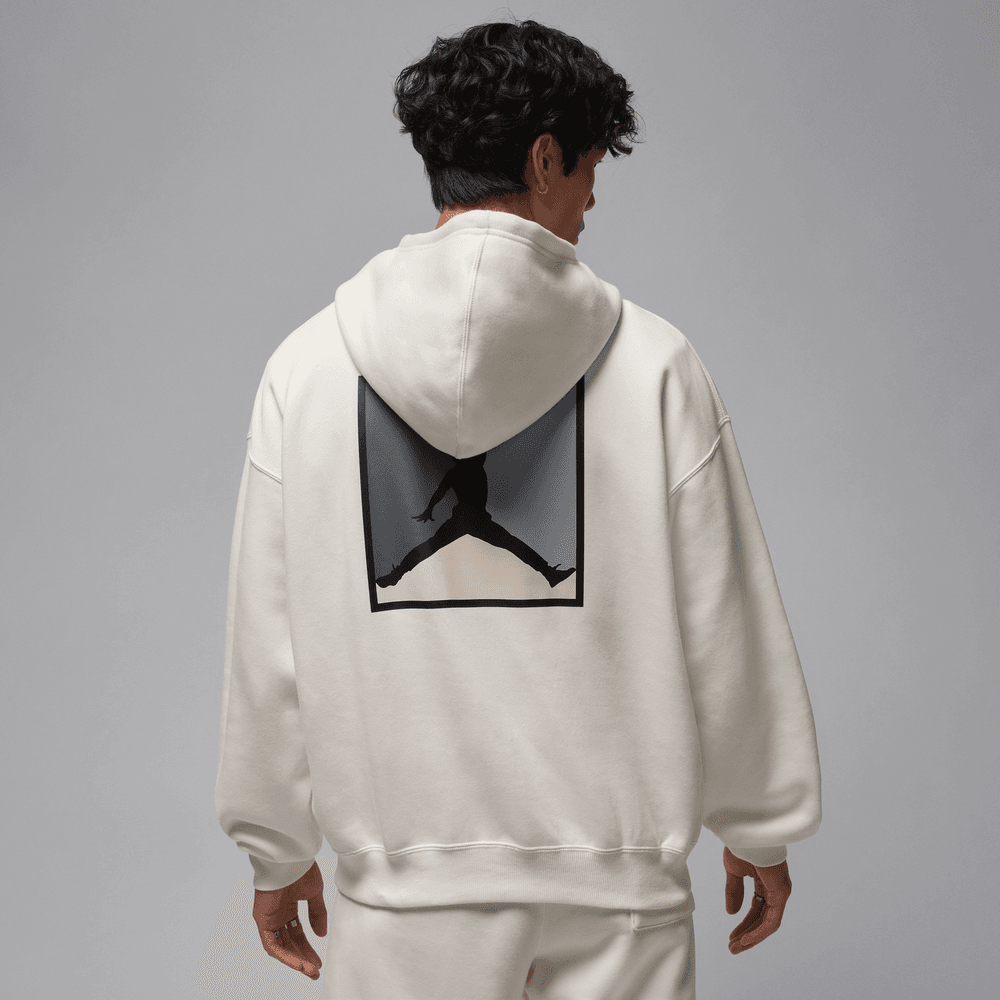 Jordan Brooklyn Fleece Men's Graphic Pullover Hoodie 'Sail'