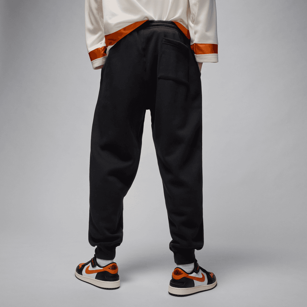 Jordan Brooklyn Fleece Men's Pants 'Black/White'