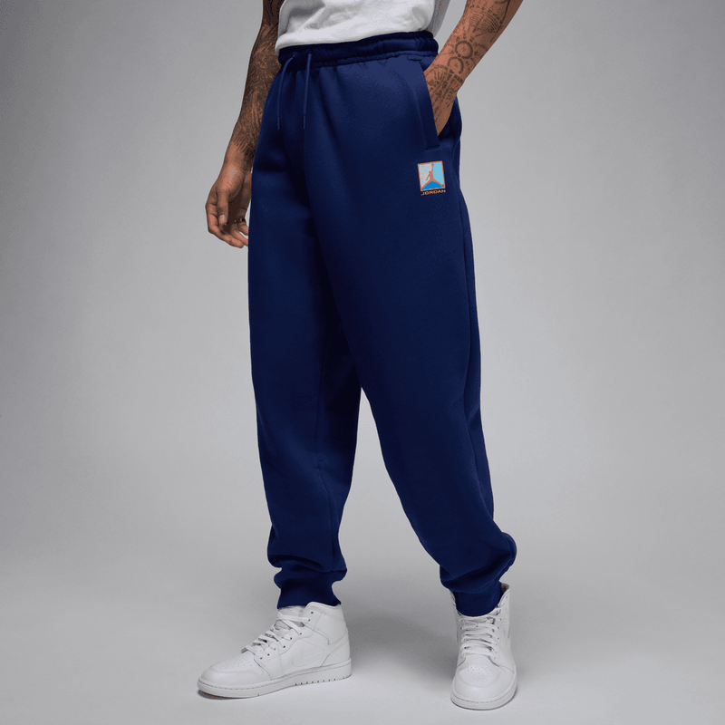 Jordan Brooklyn Fleece Men's Pants 'Blue Void'