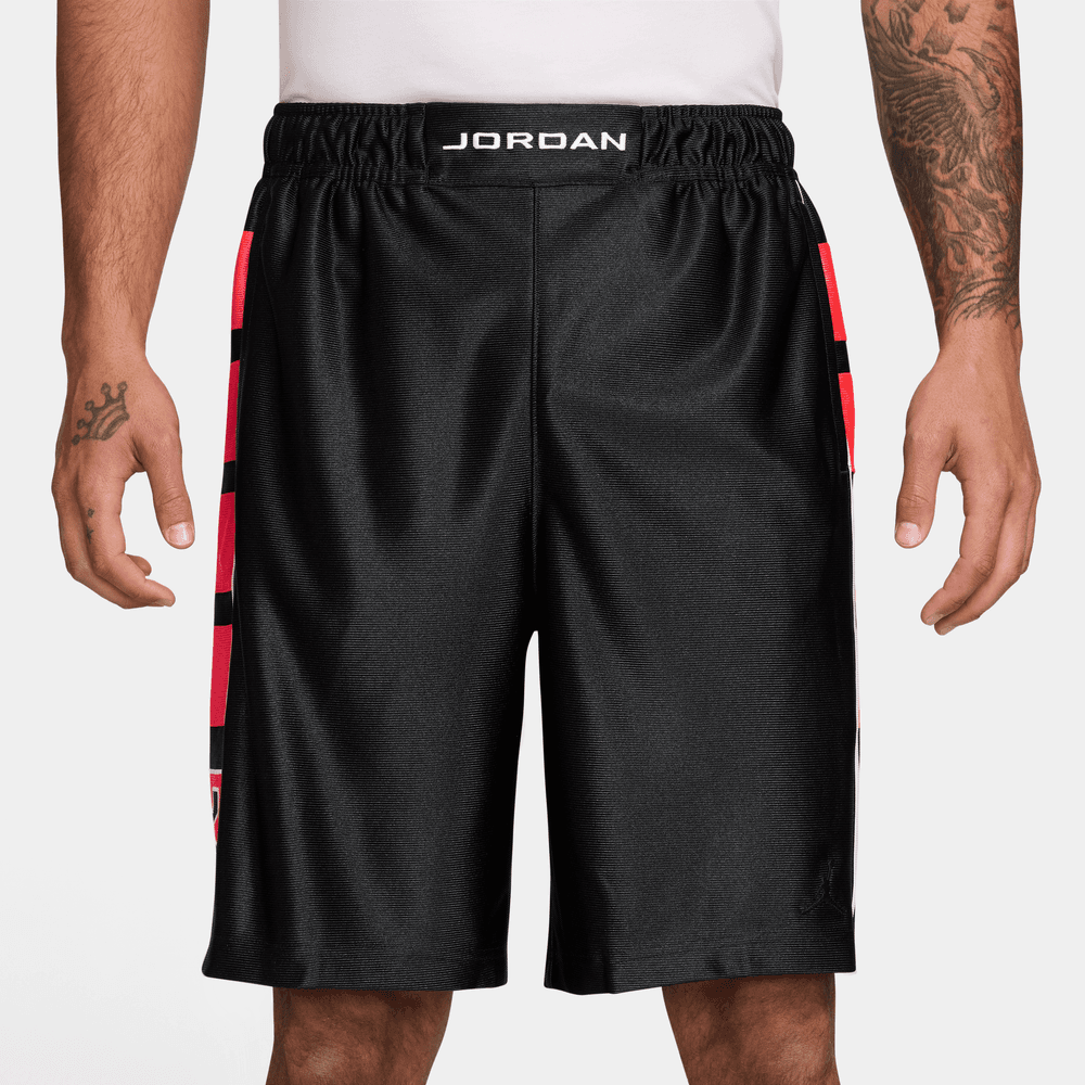 Jordan Brooklyn Cat Scratch Men's Shorts 'Black/Infrared'