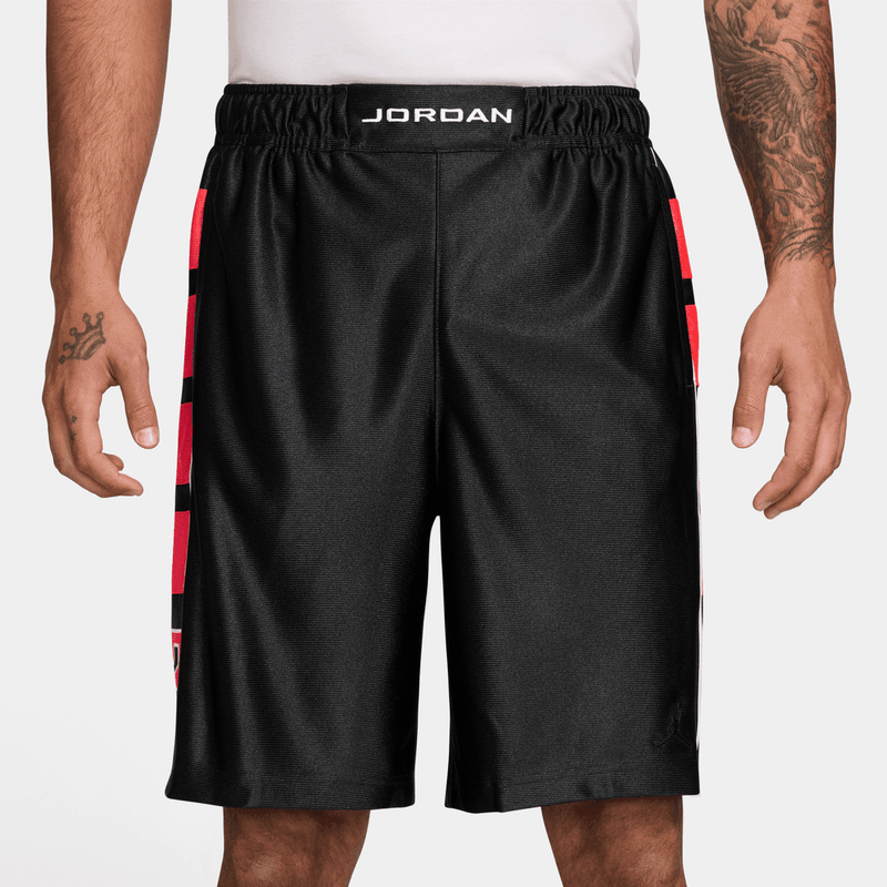 Jordan Brooklyn Cat Scratch Men's Shorts 'Black/Infrared'