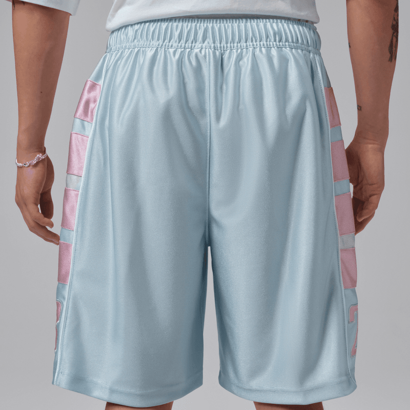 Jordan Brooklyn Cat Scratch Men's Shorts 'Aura/Iced Carmine'