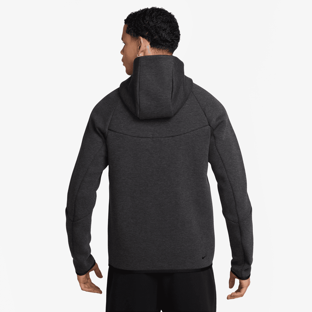 Nike Tech Men's Fleece Windrunner Full-Zip Jacket Tall Sizes 'Black Heather'