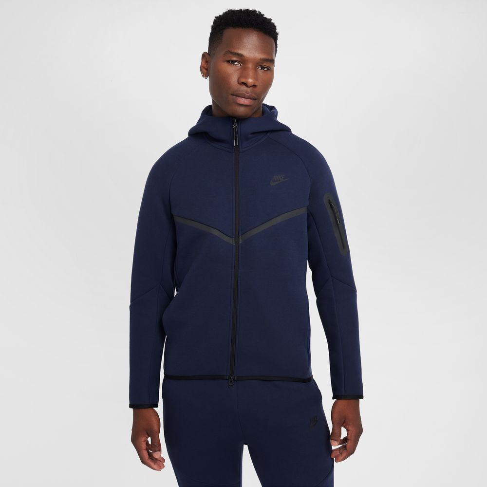 Nike Tech Men's Full-Zip Windrunner Hoodie 'Obsidian/Black'