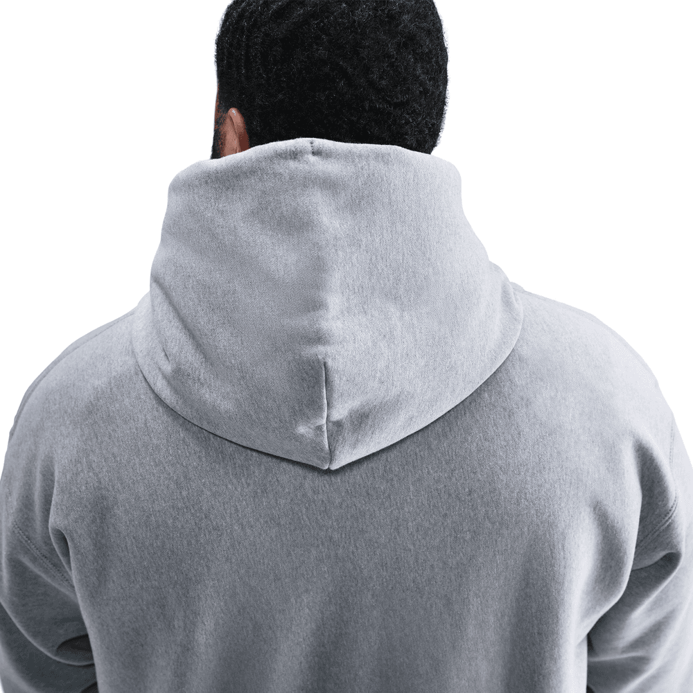 Nike Solo Swoosh Men's Pullover Hoodie 'Grey Heather'
