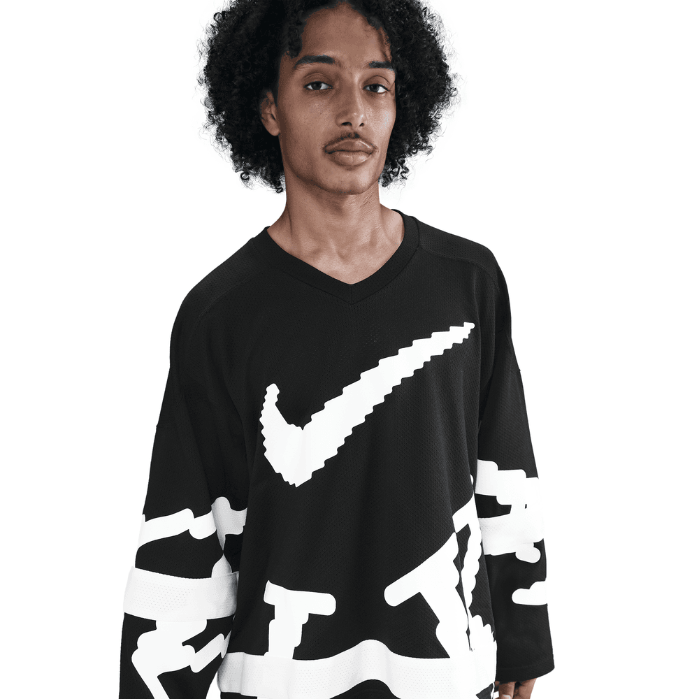 Nike Sportswear Club Men's Hockey Jersey 'Black/White'
