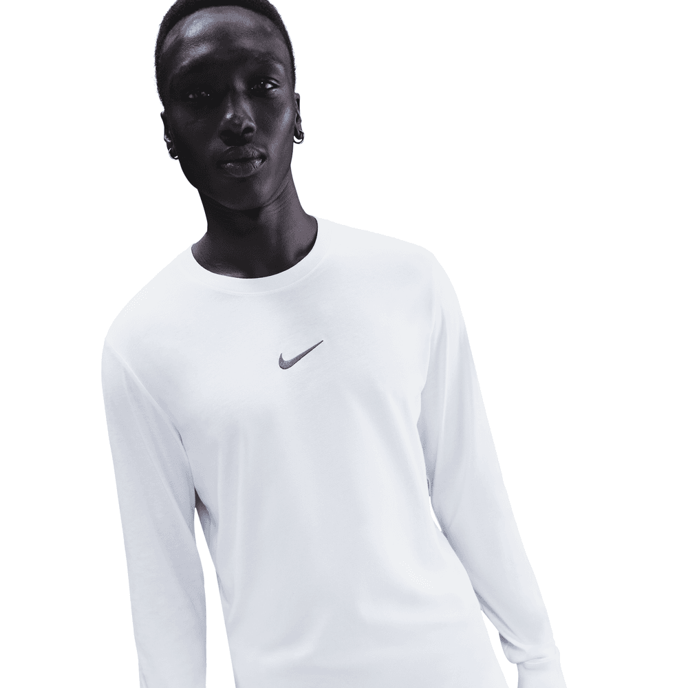 Nike Men's Basketball Long-Sleeve T-Shirt 'White'