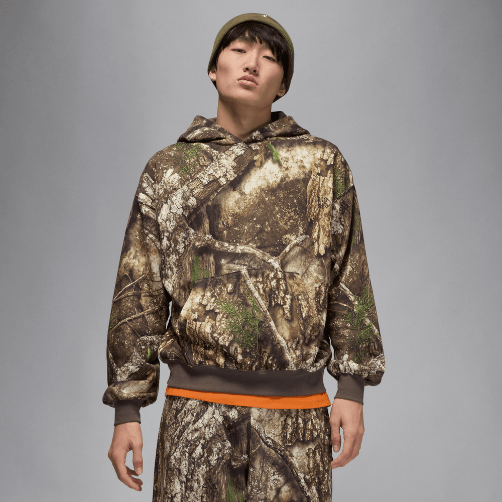 Jordan Brooklyn Men's Fleece Realtree Pullover Hoodie 'Medium Olive'