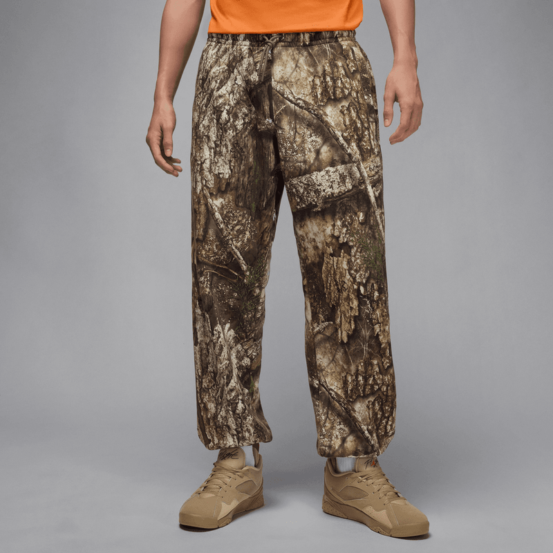 Jordan Brooklyn Men's Fleece Realtree Pants 'Medium Olive/Sail'