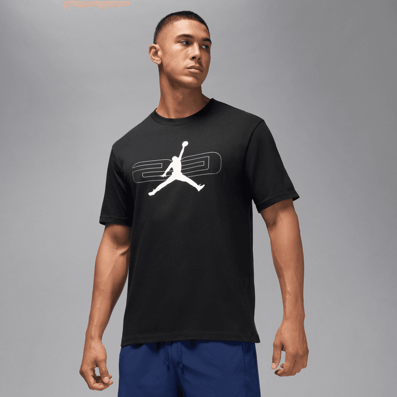 Jordan Sport Men's T-Shirt 'Black/White'