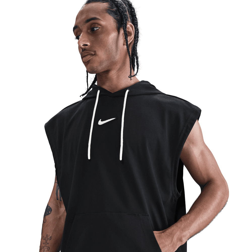 Nike Men's Dri-FIT Sleeveless Basketball Hoodie 'Black'