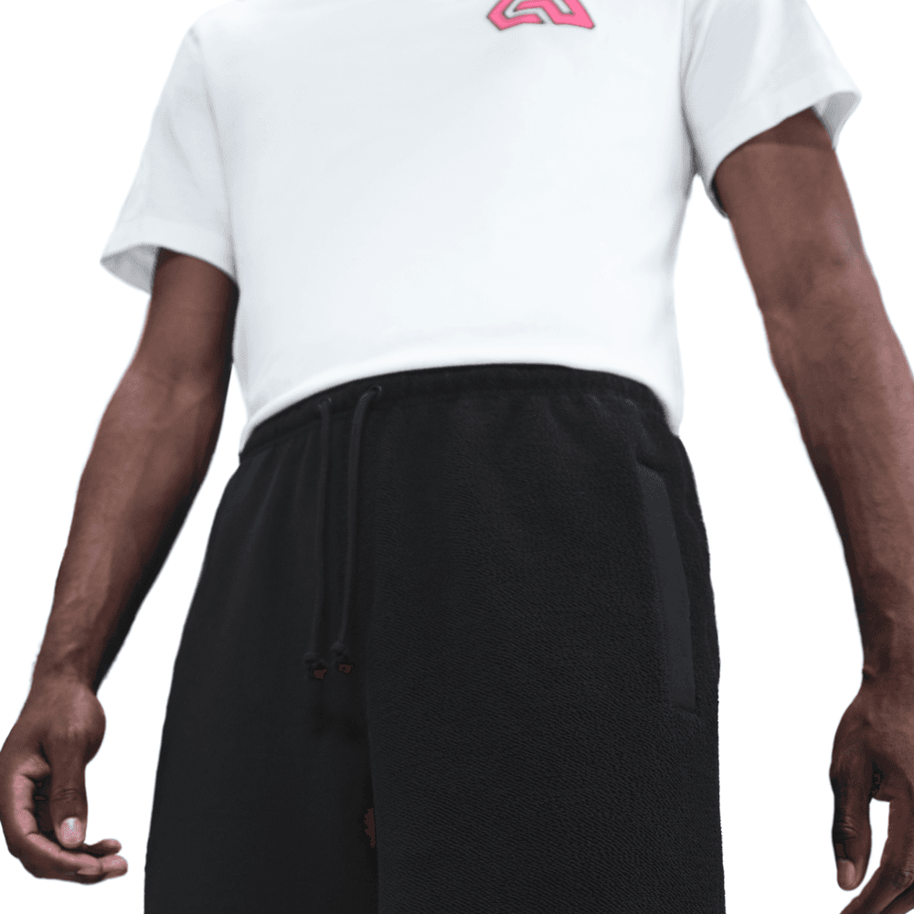 Giannis Antetokounmpo Giannis Standard Issue Men's 8" Fleece Basketball Shorts 'Black'