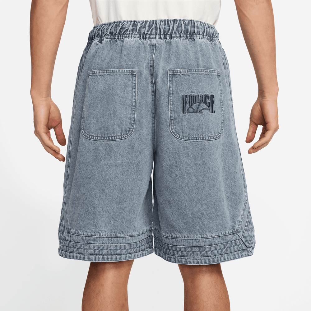 Nike Men's 10" Denim Basketball Shorts 'Blue Grey'