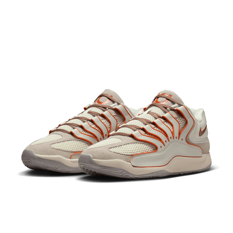 Kevin Durant KD18 "Rise" Basketball Shoes 'Soft Pearl/Orange'