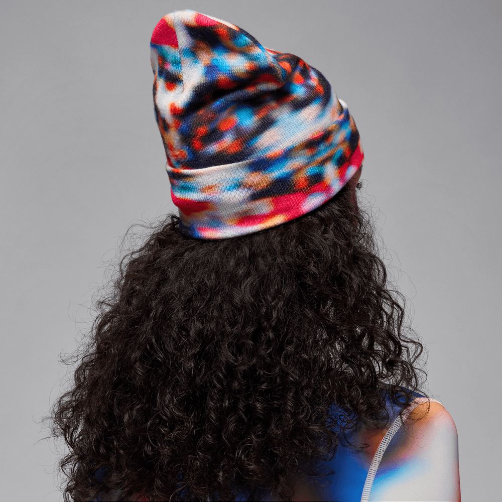 Jordan Peak Essential Mountainside Beanie 'White/Multi'