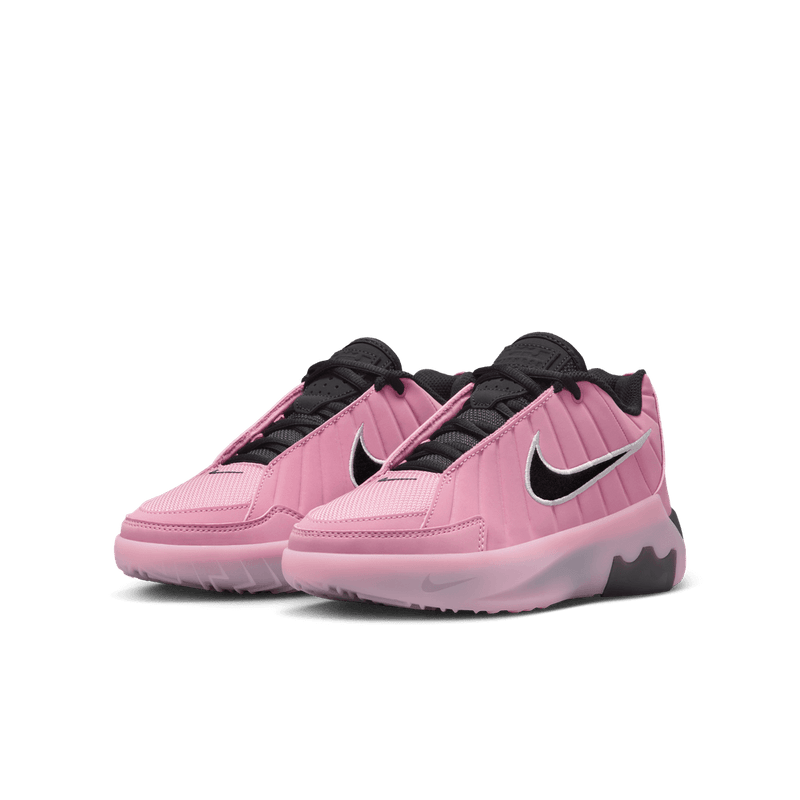 LeBron James LeBron Witness 9 Big Kids' Basketball Shoes (GS) 'Pink/Black'