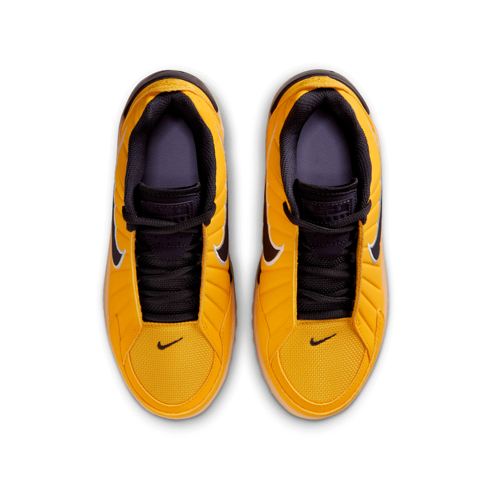 LeBron James LeBron Witness 9 Big Kids' Basketball Shoes (GS) 'Amarillo/Purple'