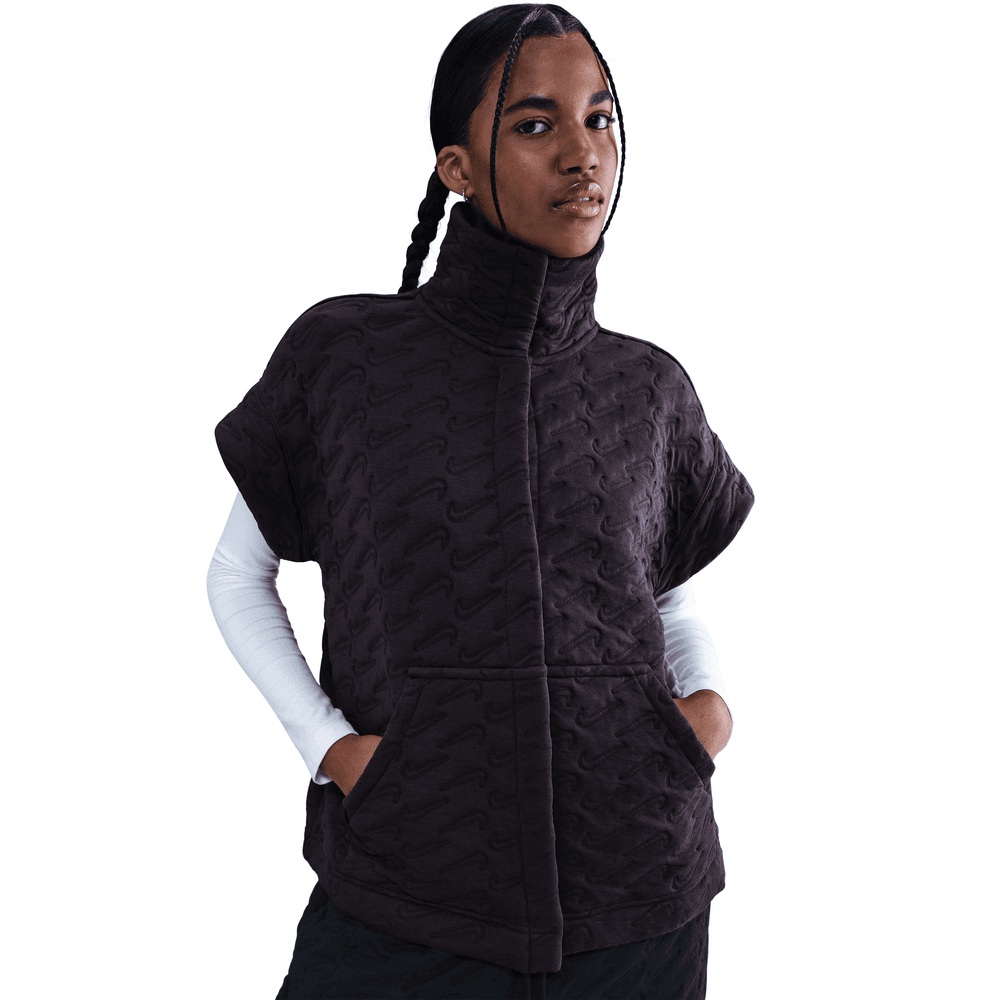 Nike Sportswear Phoenix Fleece Women's Oversized Jacquard Vest 'Cave Purple'