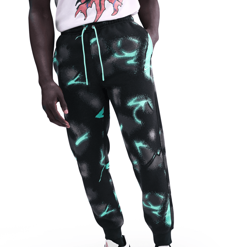 Ja Morant Ja Men's Club Fleece Basketball Joggers 'Bleached Turquoise'