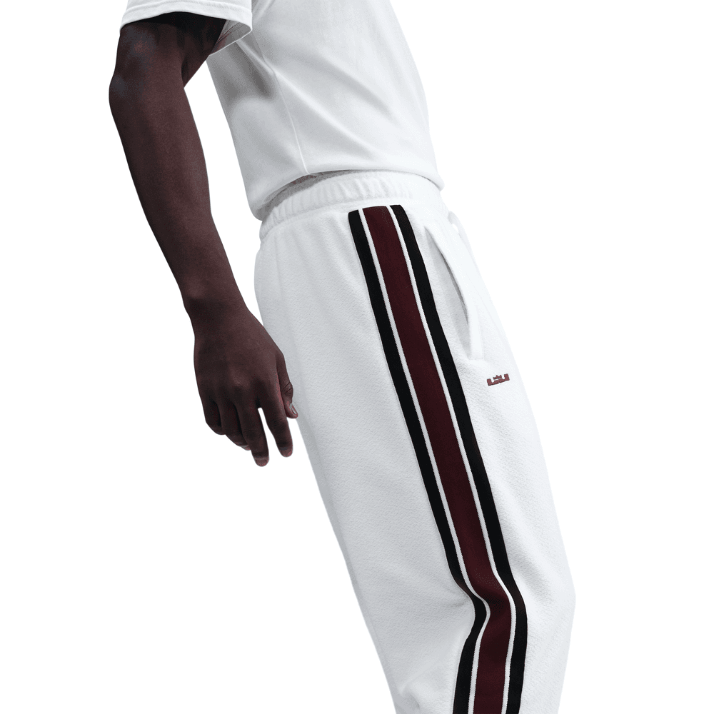 LeBron James LeBron Standard Issue Men's Therma-FIT Basketball Pants 'Sail/Dark Team Red'