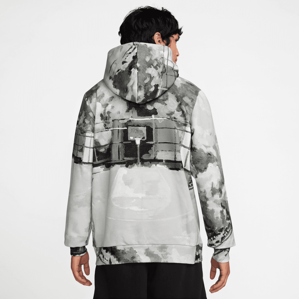 Nike Standard Issue Men's Therma-FIT Pullover Basketball Hoodie 'Iron Grey'