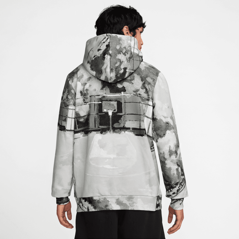 Nike Standard Issue Men's Therma-FIT Pullover Basketball Hoodie 'Iron Grey'