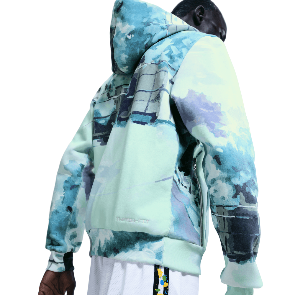 Nike Standard Issue Men's Therma-FIT Pullover Basketball Hoodie 'Dusty Cactys/Ivory'