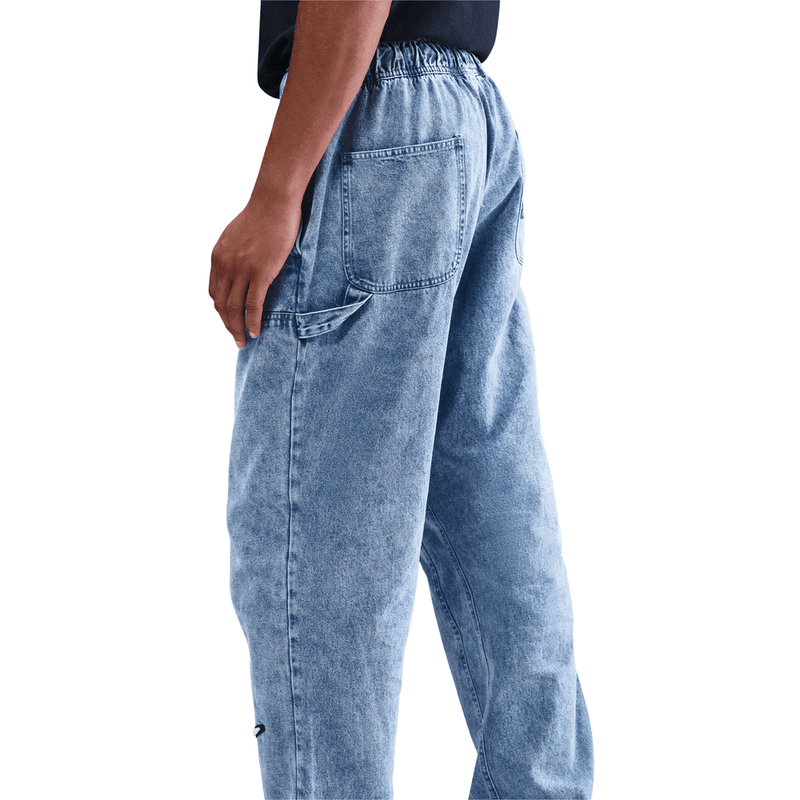 Nike Men's Denim Basketball Pants 'Blue Grey'