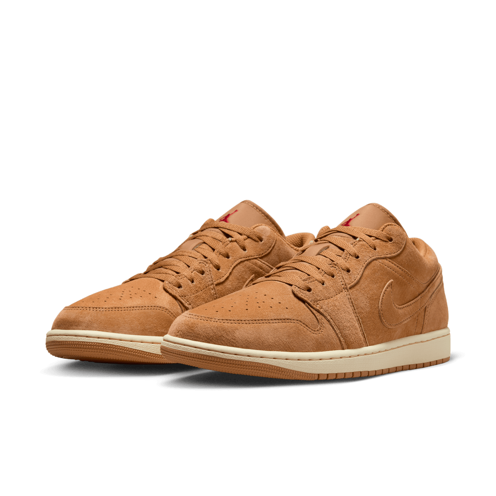 Air Jordan 1 Low SE Men's Shoes 'Flax/Red/Black'