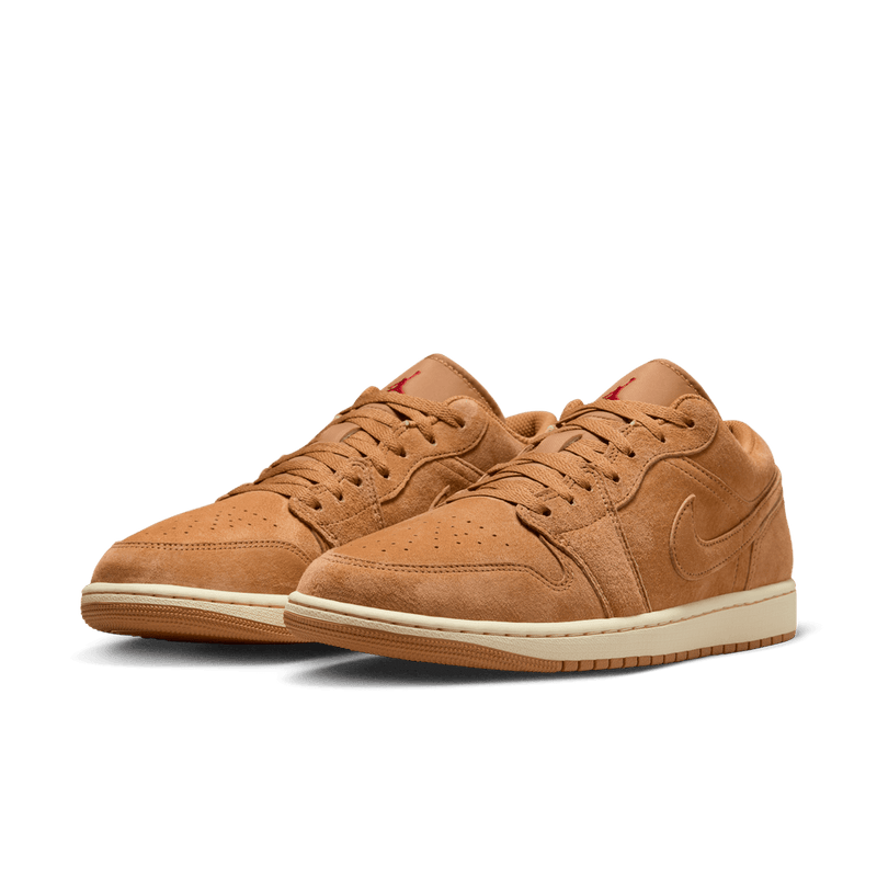 Air Jordan 1 Low SE Men's Shoes 'Flax/Red/Black'