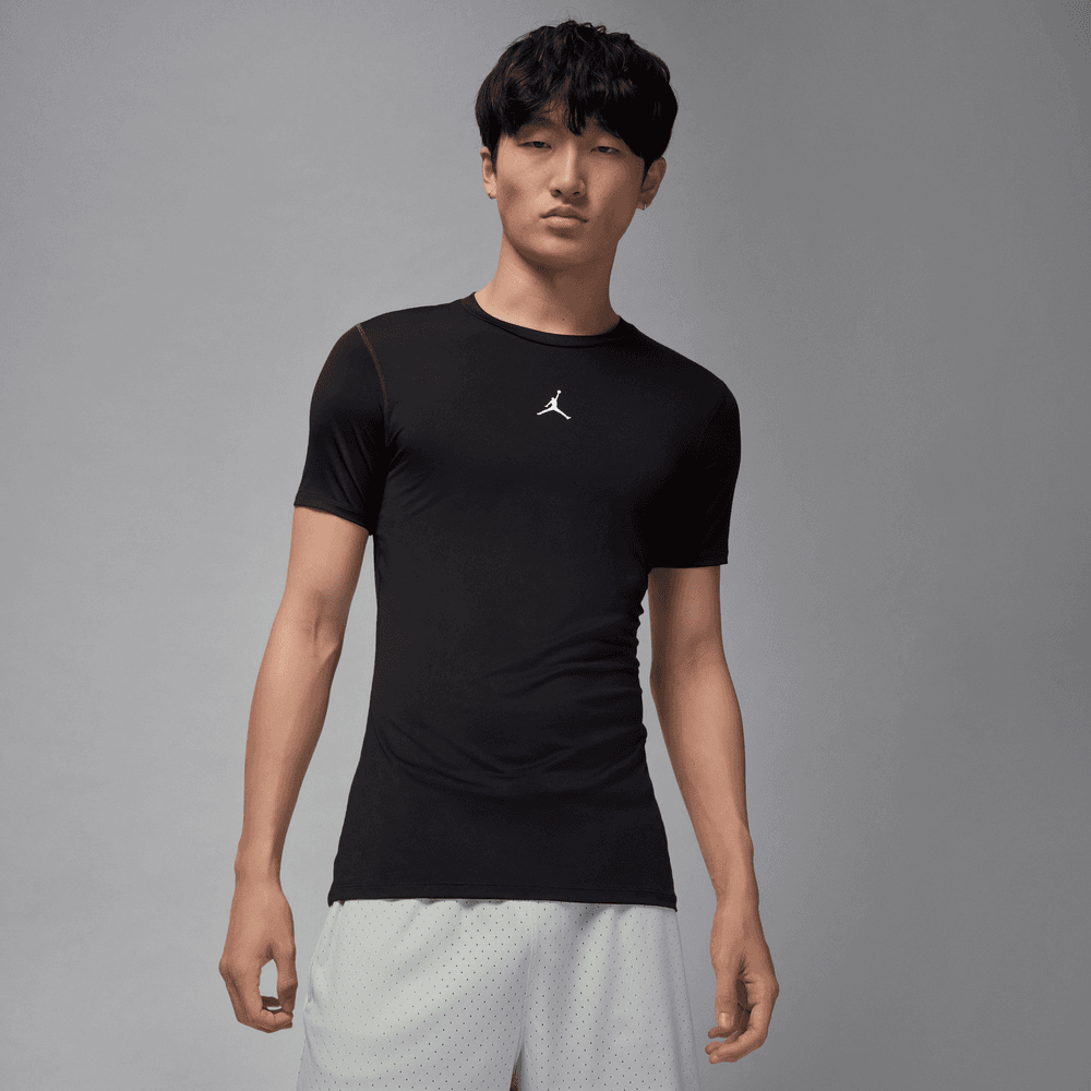 Jordan Sport Men's Dri-FIT Short-Sleeve Base Layer Top 'Black'