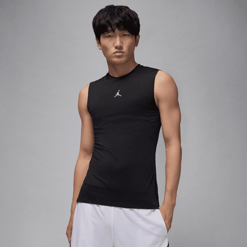 Jordan Sport Men's Dri-FIT Sleeveless Base Layer Tank 'Black'