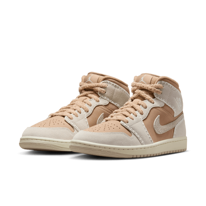 Air Jordan 1 Mid SE Women's Shoes 'Hemp/Orewood/Sail'