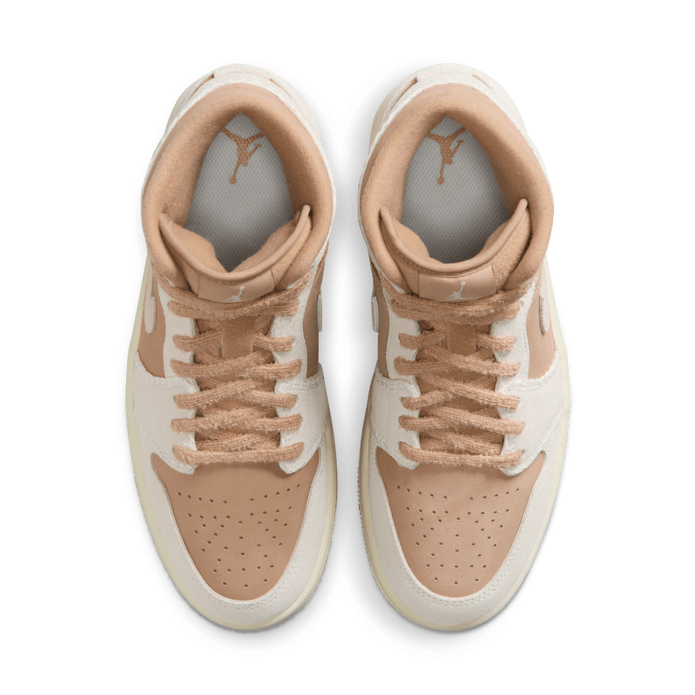 Air Jordan 1 Mid SE Women's Shoes 'Hemp/Orewood/Sail'