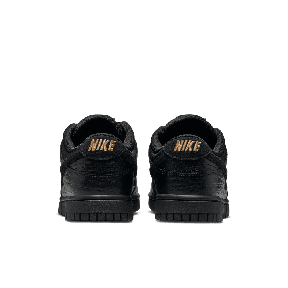 Nike Dunk Low Women's Shoes 'Black/Gold'