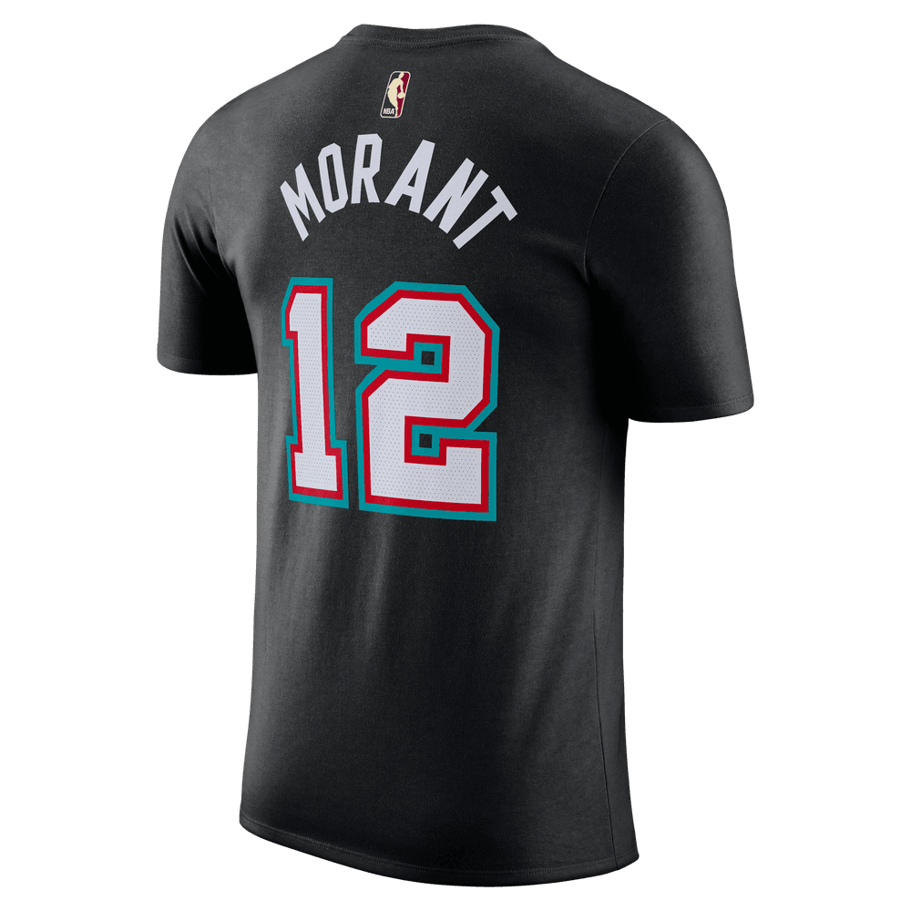 Ja Morant Memphis Grizzlies Hardwood Classics Essentials Men's Nike NBA T-Shirt 'Black'